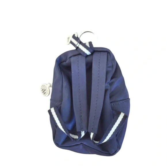Tory Burch Sport Navy Grumpy Tennis Mini Backpack Keychain - Picture 3 of 6